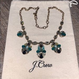 J. Crew Drop Stone Statement Necklace